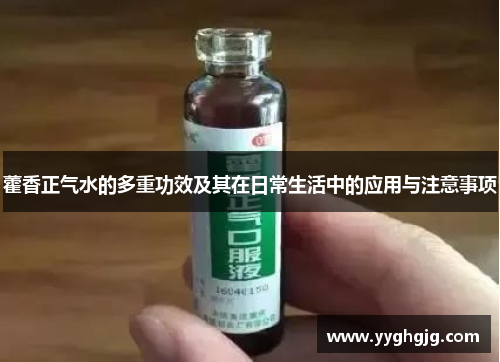 藿香正气水的多重功效及其在日常生活中的应用与注意事项